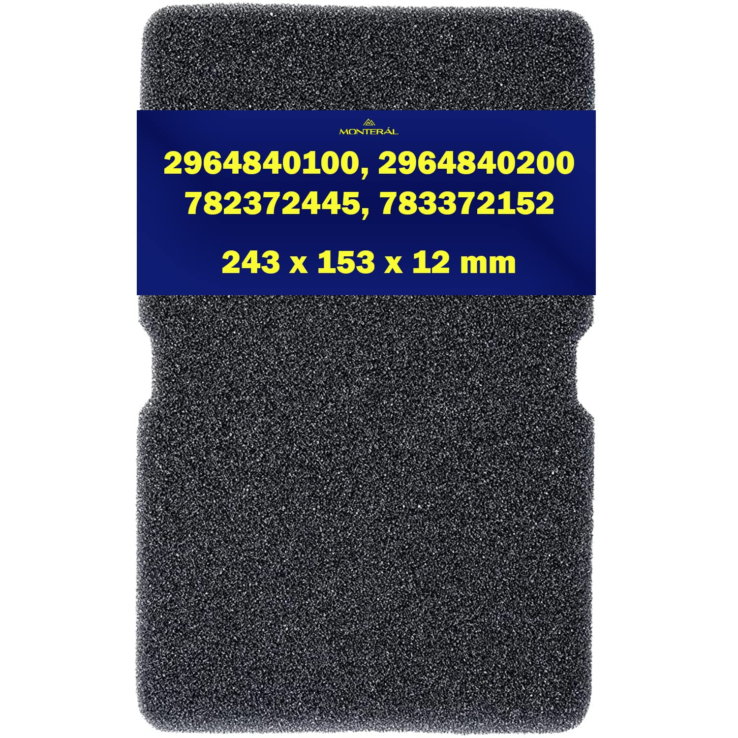 Sponge Filter for Tumble Dryers 2964840100 2964840200 for Beko and 