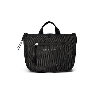 Sherpani Co pilot Travel Toiletry Case Wallet Carbon, Polyester
