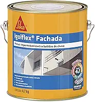 Sika - Igolflex Fachada Branco - Fachadas e paredes - Fácil aplicação - Lata 4,7kg
