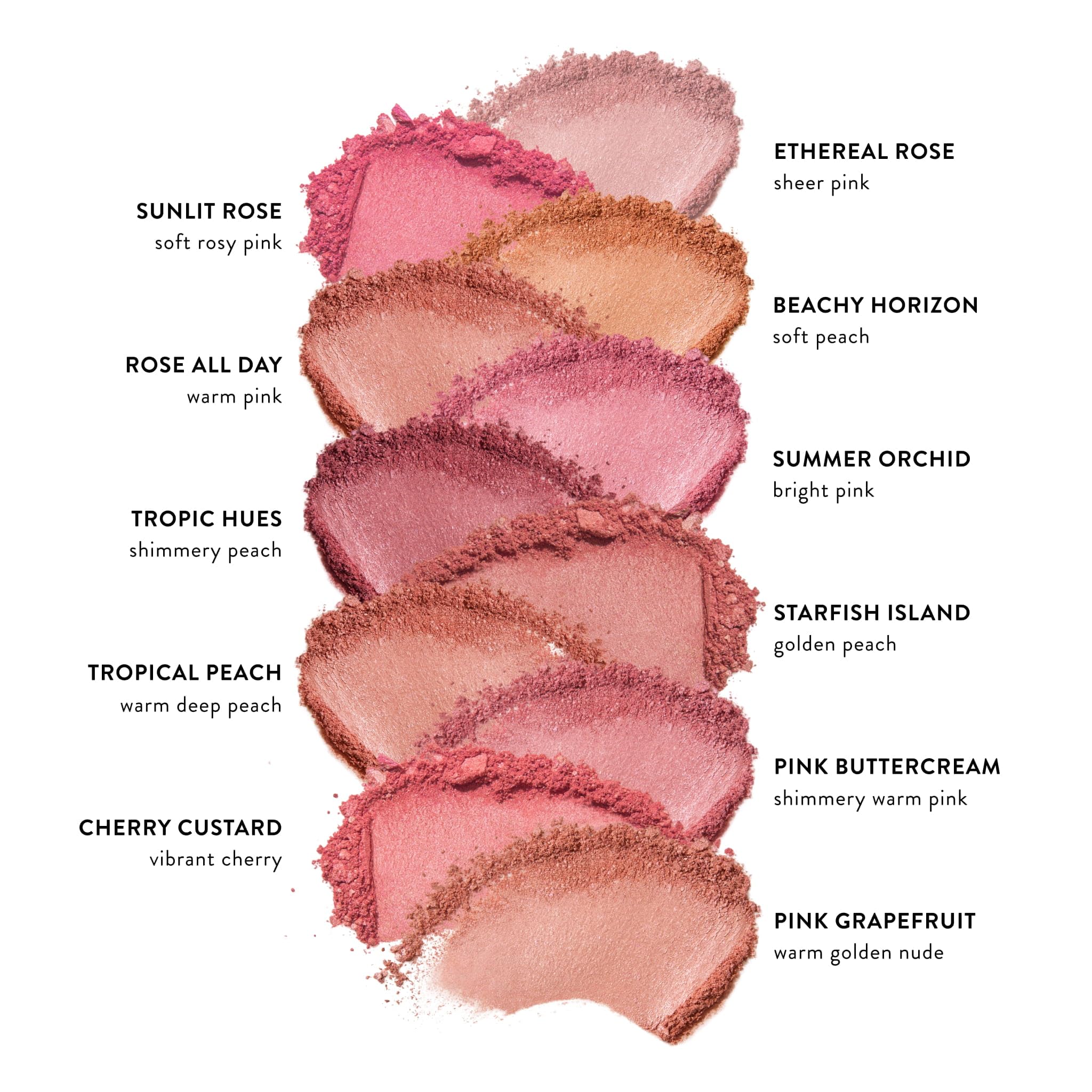 LAURA GELLER Blush Polvere Cotto Blush-n-Brighten – Fard Make Up in Polvere Marmorizzato, Cremoso e Leggero, Finish Satinato