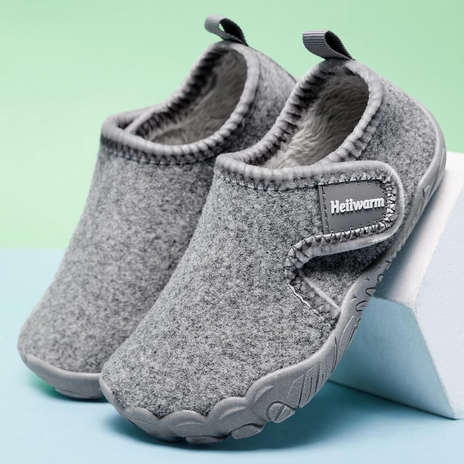 Toddler Winter Slippers Soft Warm Fleece Cozy House Non Slip Lightweight Bedroom Slippers for Girls Boys - Image 6