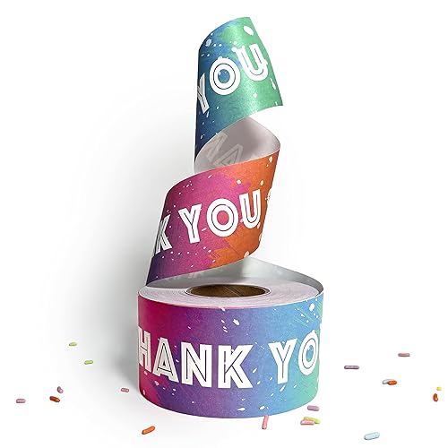 Madeful Cinta activada por agua - Cinta de embalaje de agradecimiento para sellar cajas y cartones - Cintas engomadas para correo - Cinta de envío