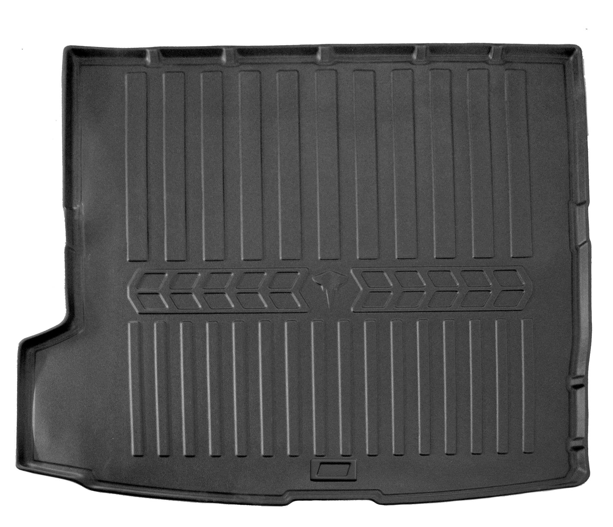AD Tuning TPE Fußmatten + Kofferraumwanne für Volvo XC90 (2014-) | 5-teilig, für vorne und hinten, 3D-Form, erhöhter Rand, ölbeständig, verschleißfest, geruchsneutral