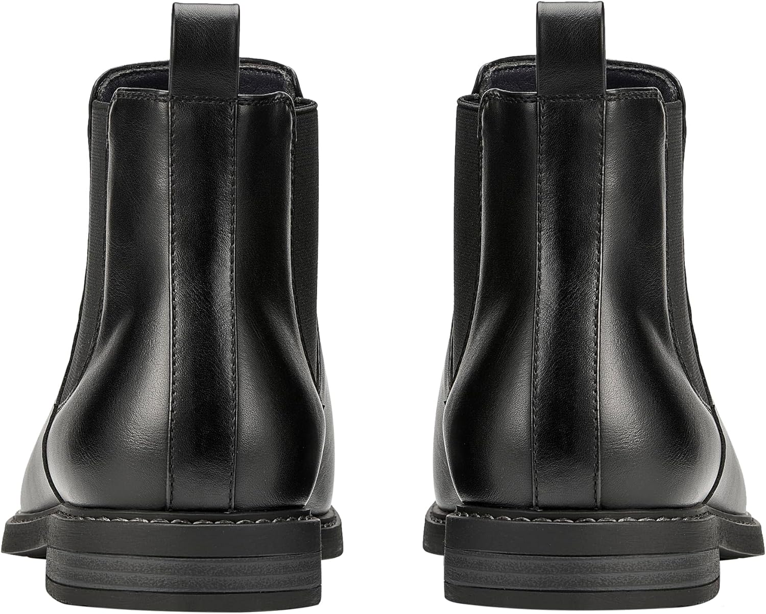 Temeshu Men's Chelsea Boots Casual Dress Boots Ankle Slip On Boots for Men MS25 - Image 4