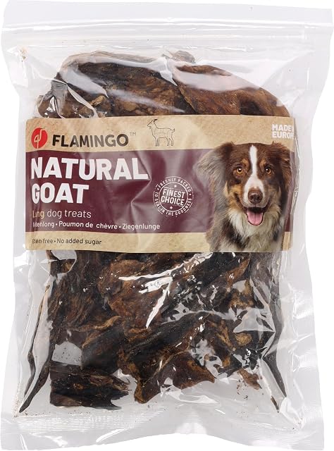 Snacks para Perros - Nature Pulmón de Cabra - 150g - sin Gluten - sin azúcares añadidos