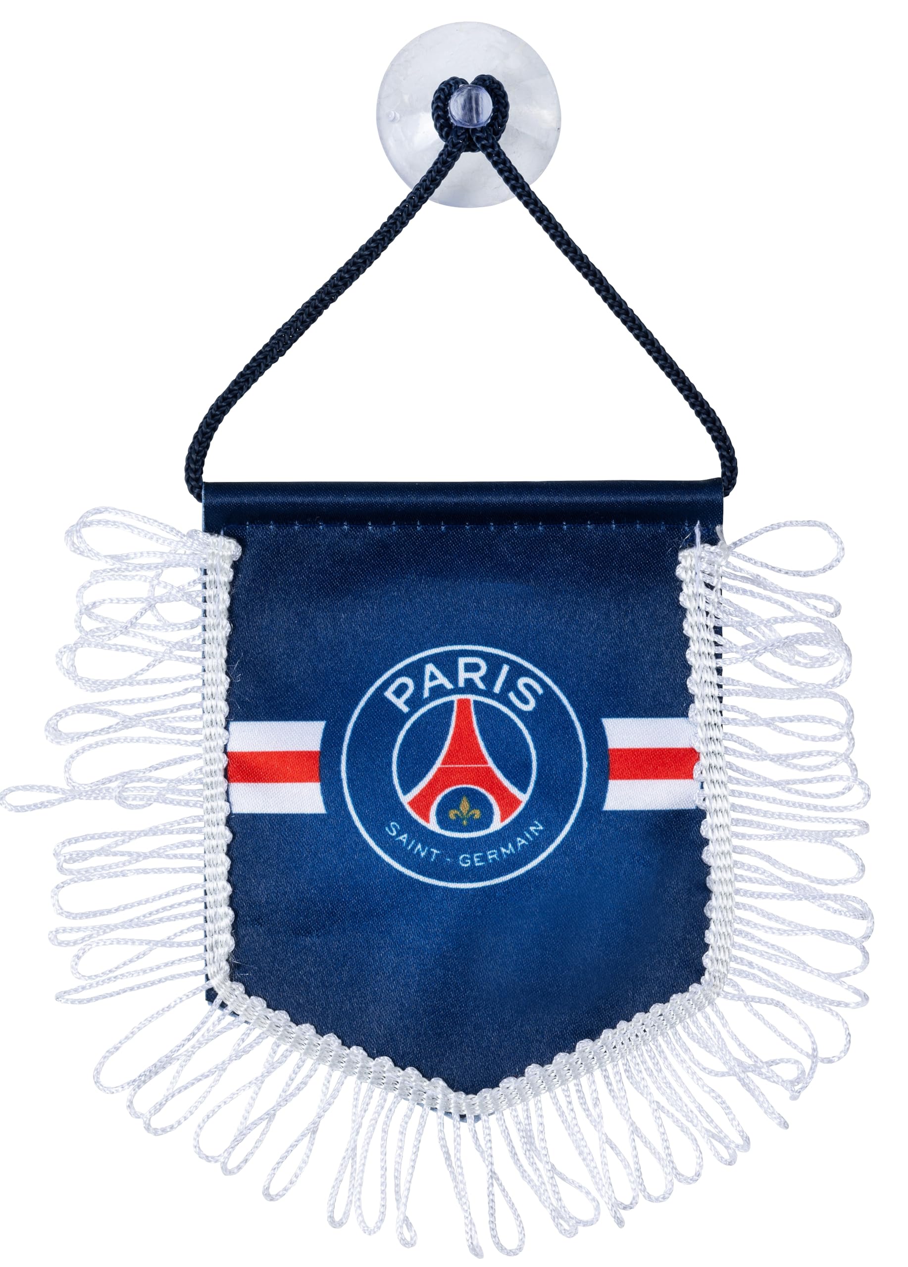 Fanion Officiel PSG Paris Saint Germain - 10 X 8 Cm, Collection Supporter Authentique