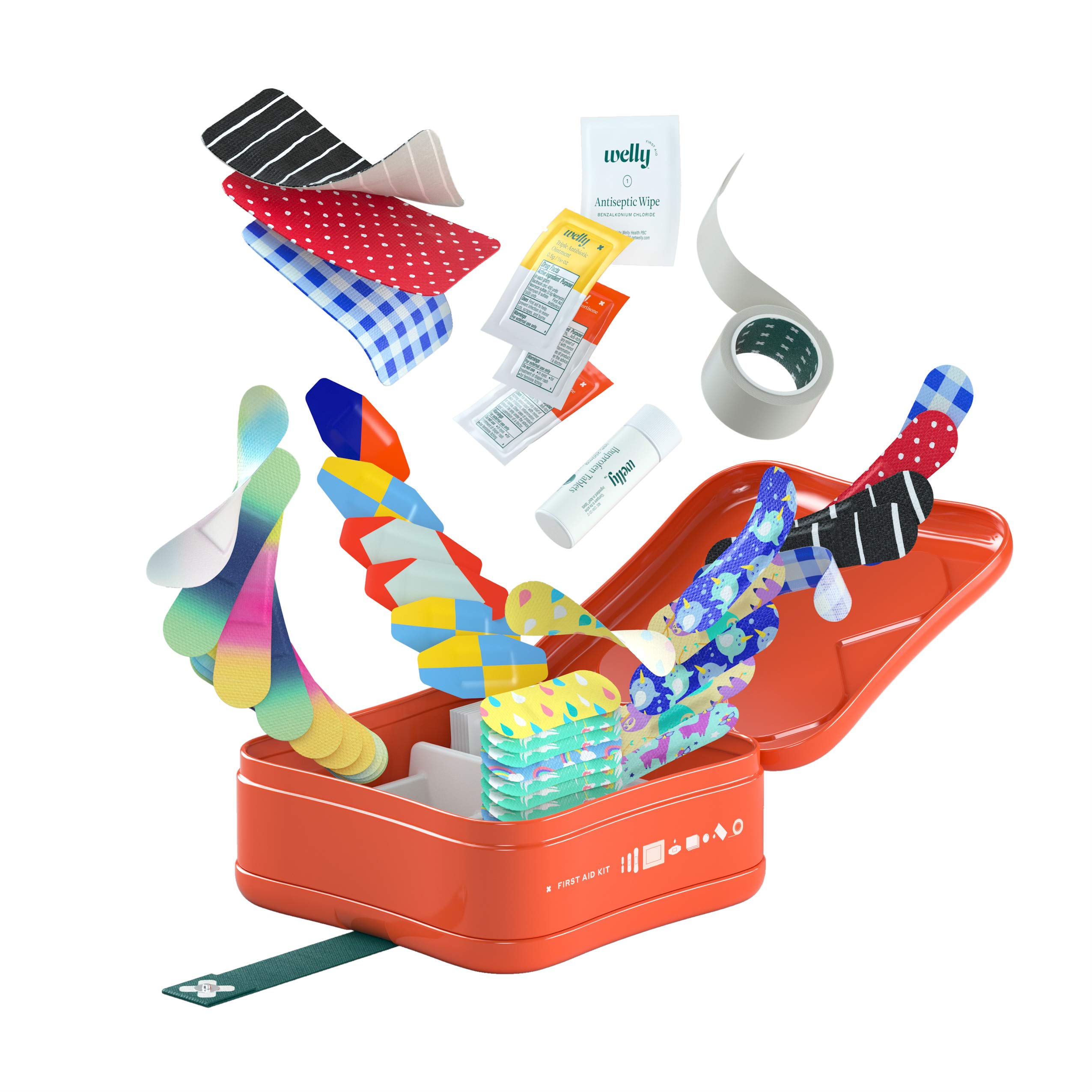 Welly First Aid Kit Bravery Badges in Flexible Fabric and Waterproof