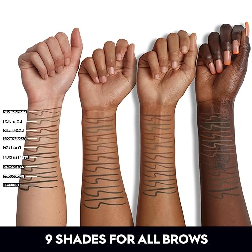 Miniatura 5 de Urban Decay Brow Blade 2 en 1 Microblading - Lápiz para cejas + lápiz impermeable - A prueba de manchas, resistente a la transferencia - Punta fina