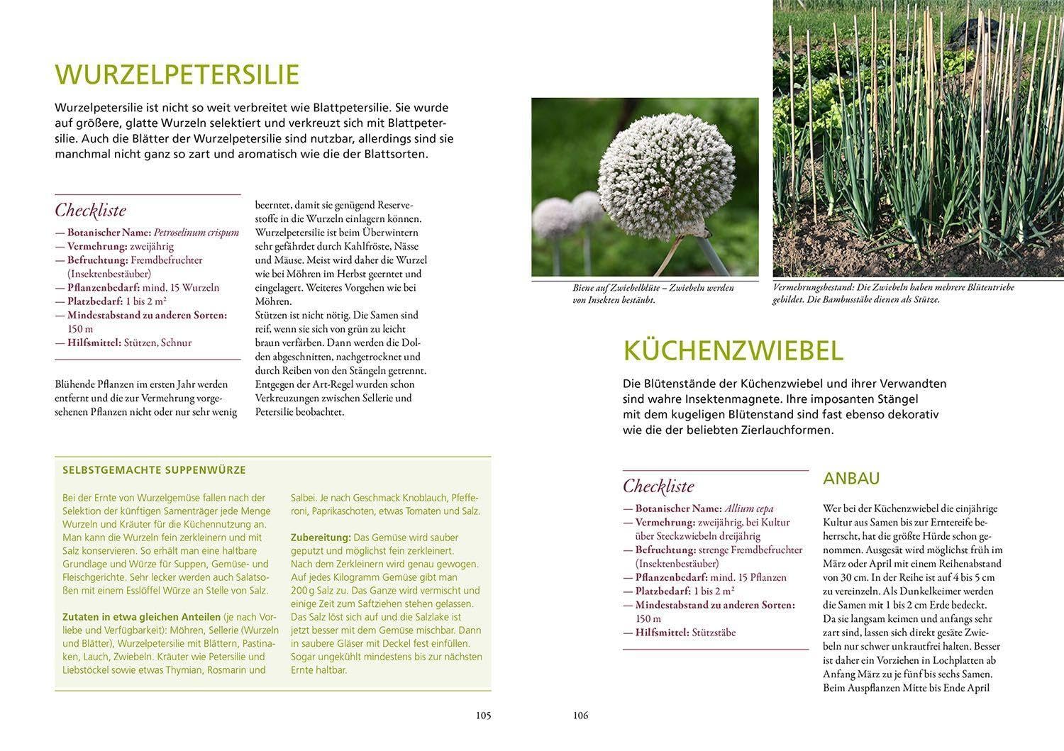 Meine Samen-Gärtnerei: Gemüse-Saatgut selbst gewinnen. Vielfalt ernten und bewahren