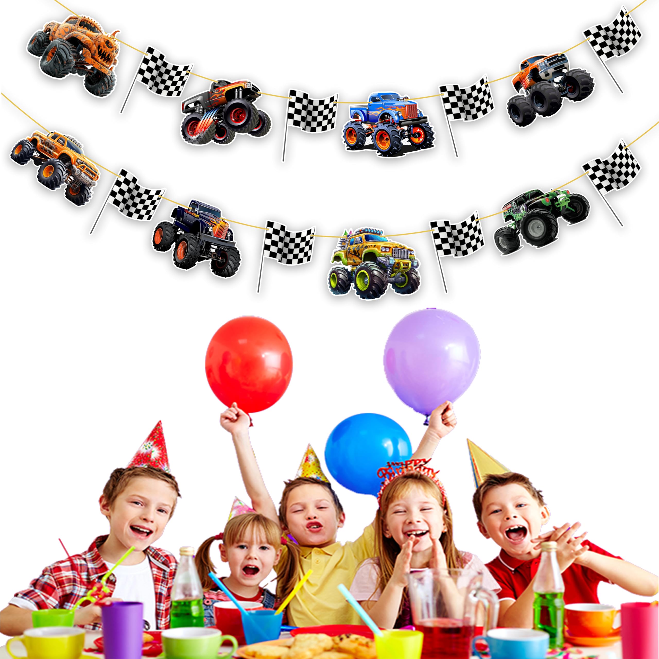 Seyal Monster Truk Garland Decoration - Image 4