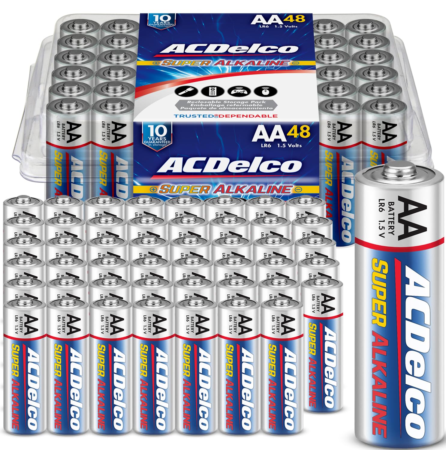 48-Count AA Batteries for Classroom Devices