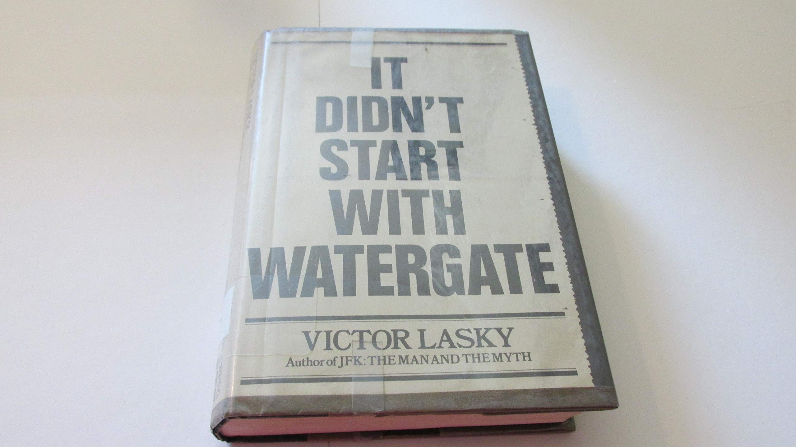 Buy It Didn't Start With Watergate โ BookShops.in