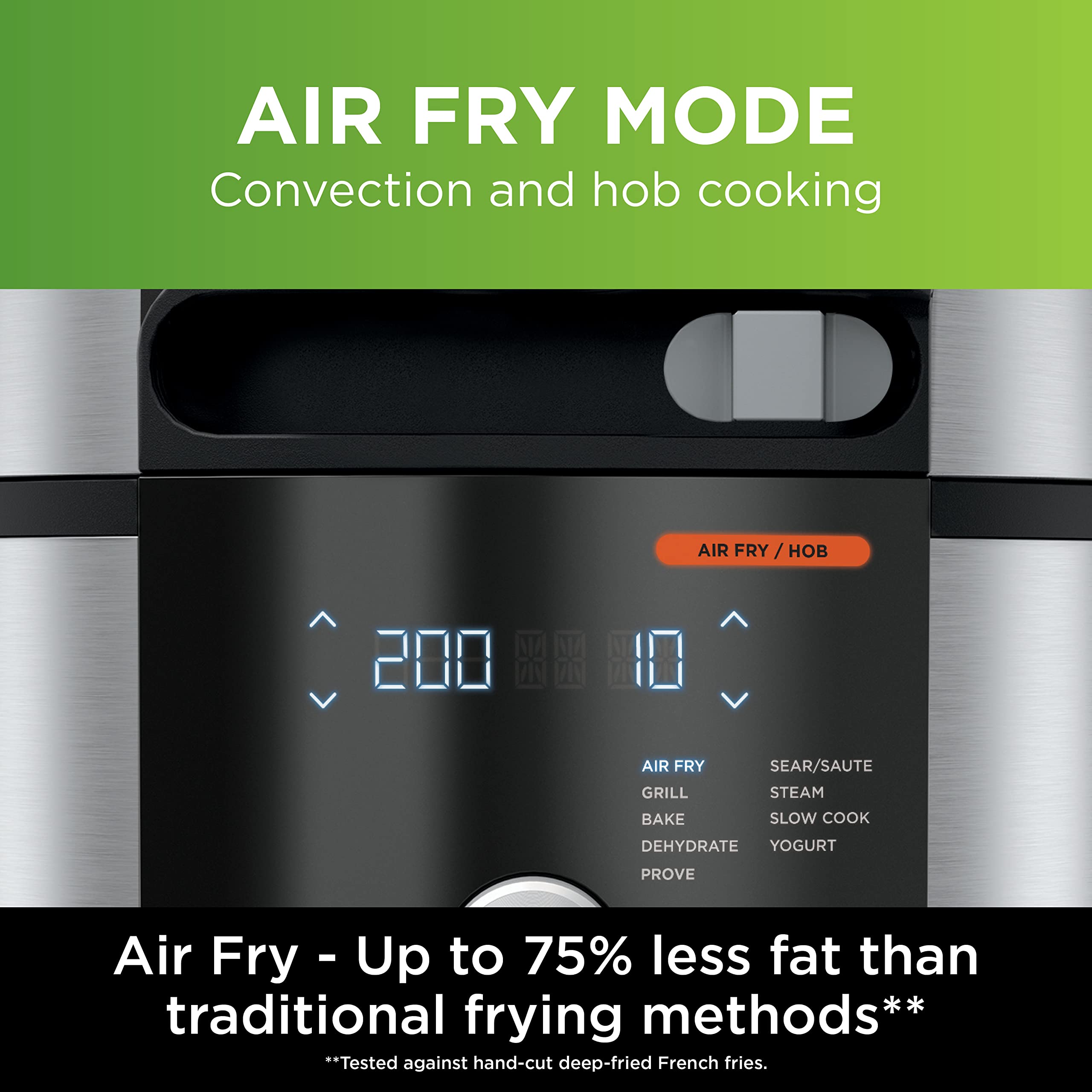 NINJA Foodi MAX 14in1 SmartLid MultiCooker 7.5L [OL650UK] Pressure