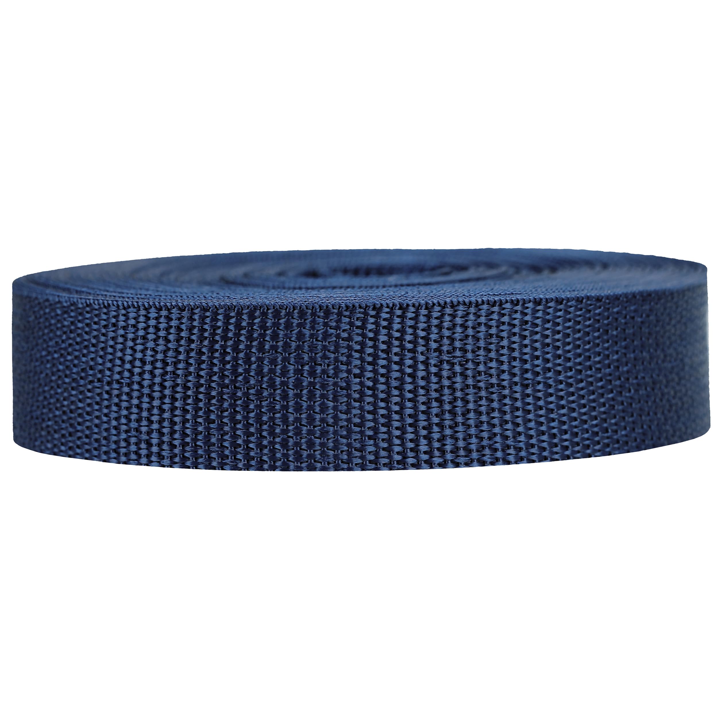 Strapworks Lightweight Polypropylene Webbing - Poly Strapping for Outdoor DIY Gear Repair, Pet Collars, Crafts – 1 Inch by 10, 25, or 50 Yards, Over 20 Colors
