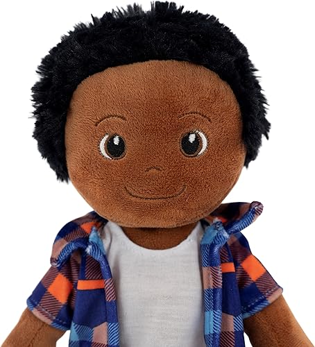 Miniatura 3 de Muñeca de bebé suave de peluche, muñecas de trapo de 18 pulgadas para niñas, bebés y bebés, mi primer peluche para niños de 1 año, 2 juegos de ropa,