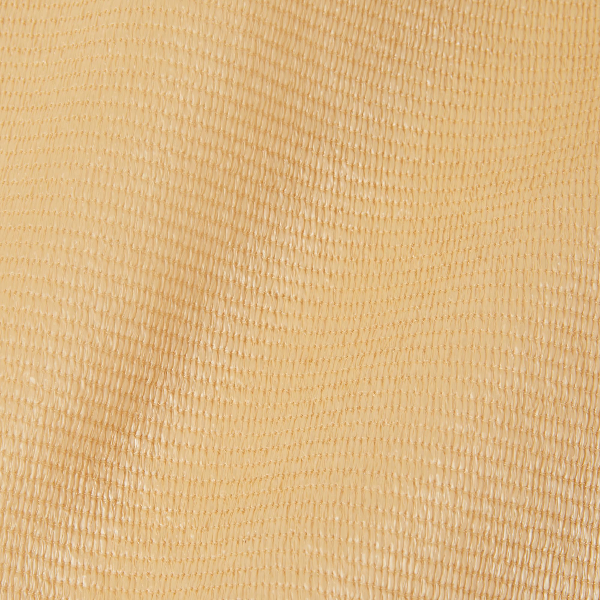 Amazon Basics Voile d'ombrage de Jardin, Protection UV, 3 m x 4 m, Sable, 1 Pack
