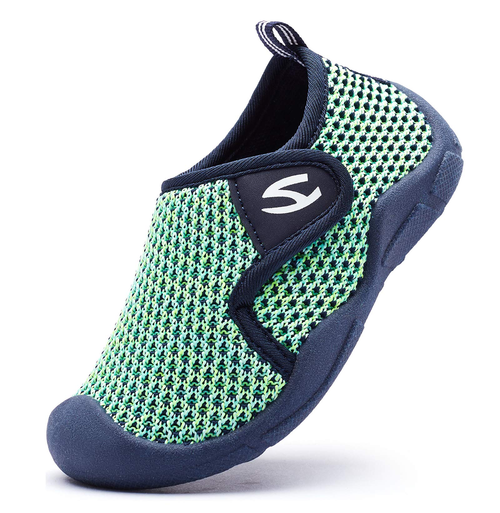 Meik Mangni Kinder Hausschuhe Mädchen Jungen rutschfest Lauflernschuhe Kleinkinder Schuhe Atmungsaktive Pantoffeln Slipper 20-30 EU