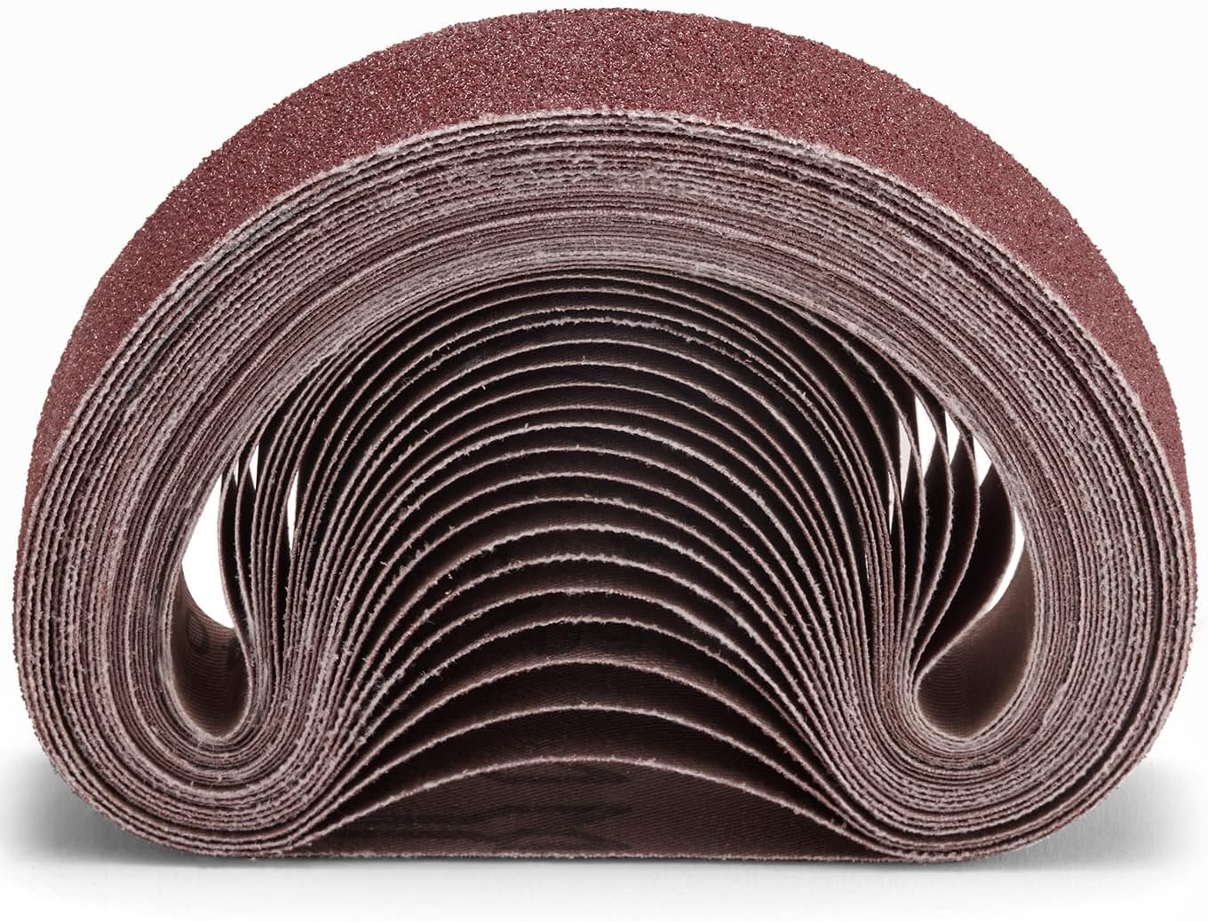 24 Pack 1 x 18 Inch Aluminum Oxide Sanding Belt Sandpaper Assortment, 4