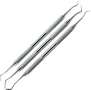 New Dental Wax Carvers Hollenback Modeling 1/2, 3, 3s Amalgam Pluggers Restorative 3 Pcs Instruments