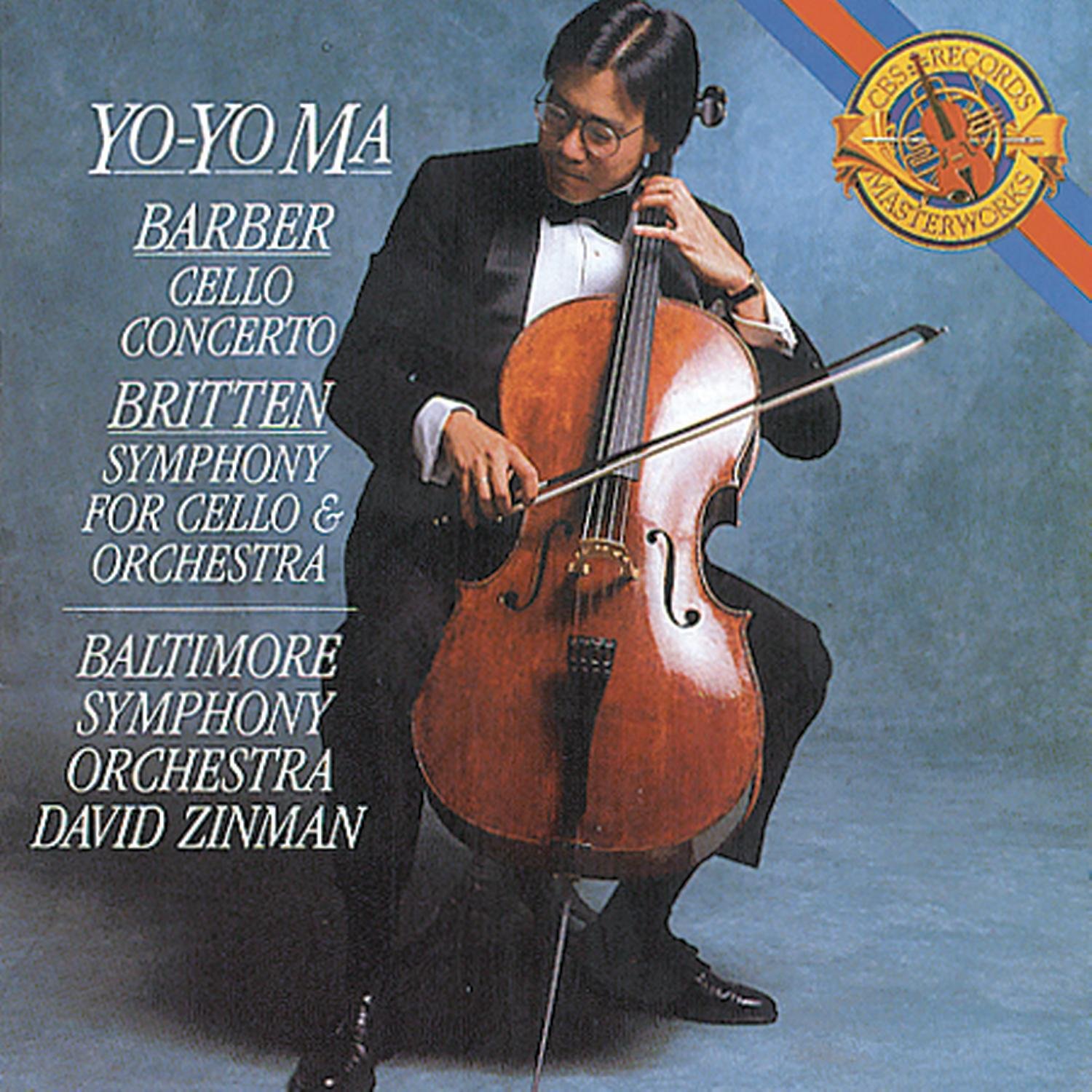 Yo-Yo Ma: Cello Concerto [Audio CD] Yo-Yo Ma; Barber; Britten