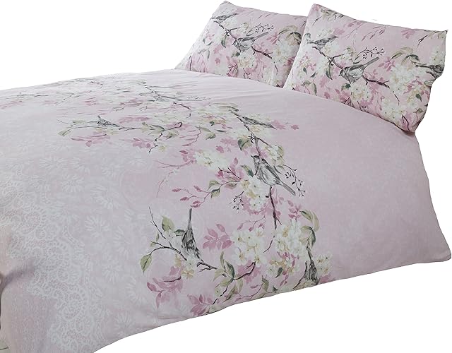 Rapport Eloise Duvet Set, Pink, Double