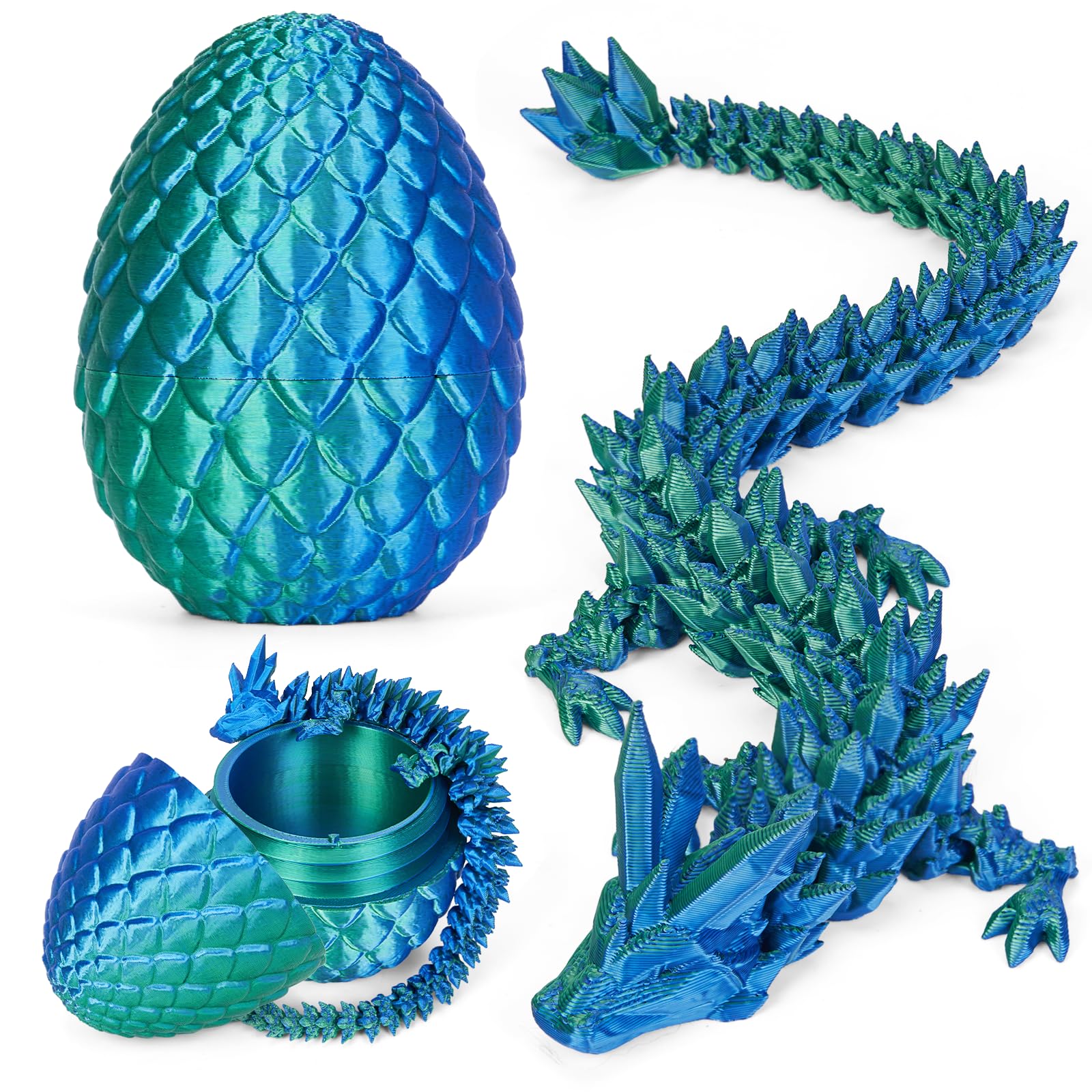 Amazon.com: 3D Printed Dragon Egg, Cool 3D Printer Articulated