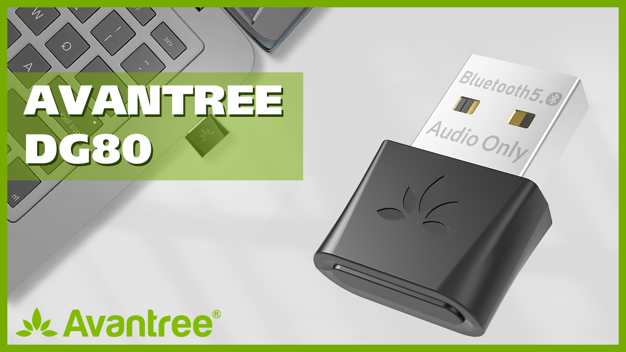 Avantree Bluetooth 5.0 USB Audio Adapter for PC