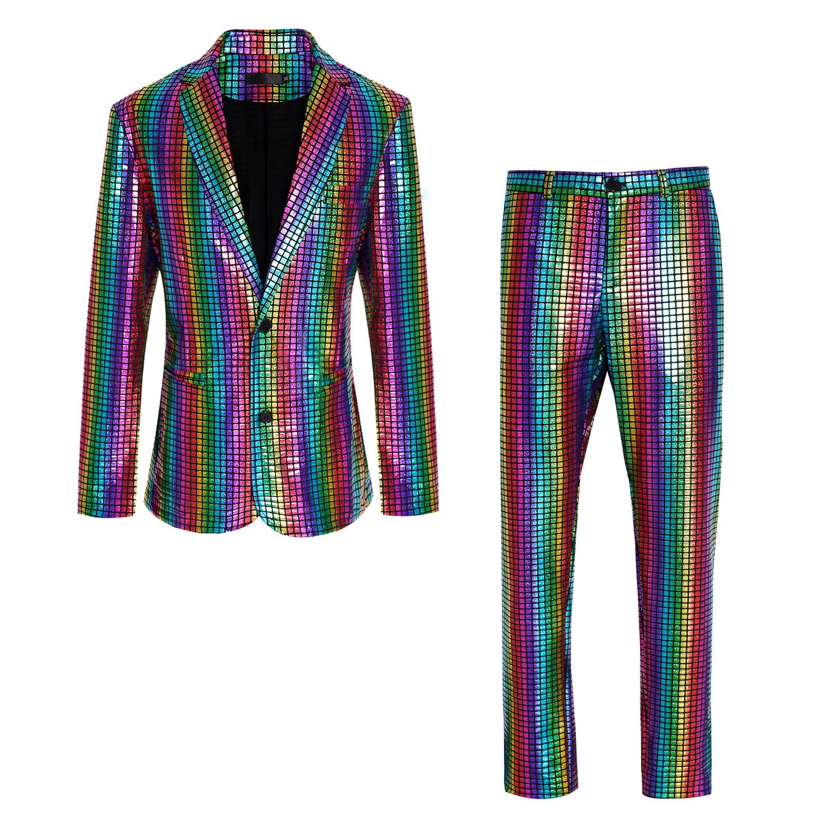 Générique Set da uomo in cotone 2 pezzi Tuta da jogging Top Pantaloni Sportivi Tute Allenamento Atletica Ginnastica Casual A6