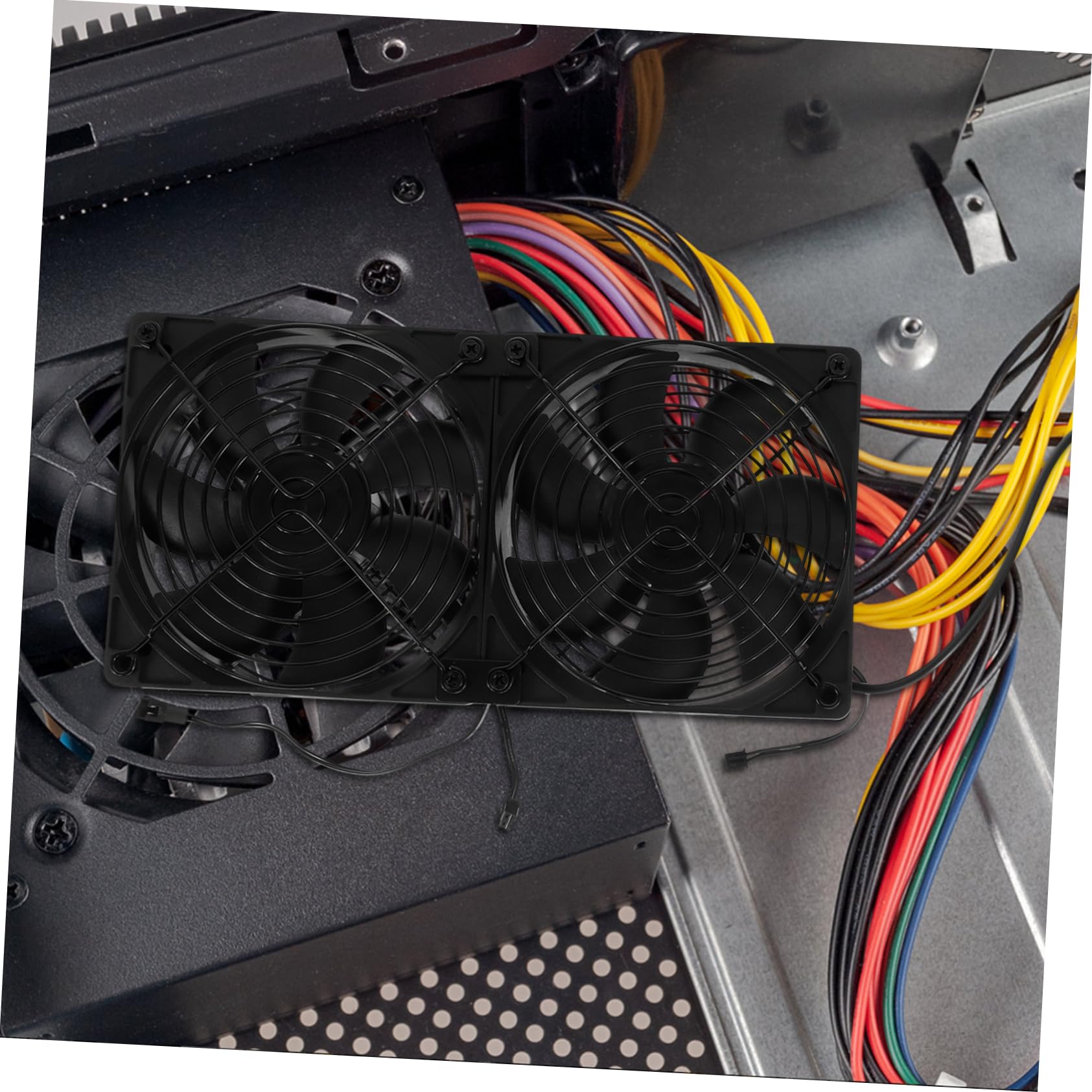 HEMOTON 1 Set radiatore termosifone scambiatore di calore con termoventilatore le affidabili fan scambiatore di calore liquido dissipatore di di calore CPU più fresco lucidalabbra Gpu