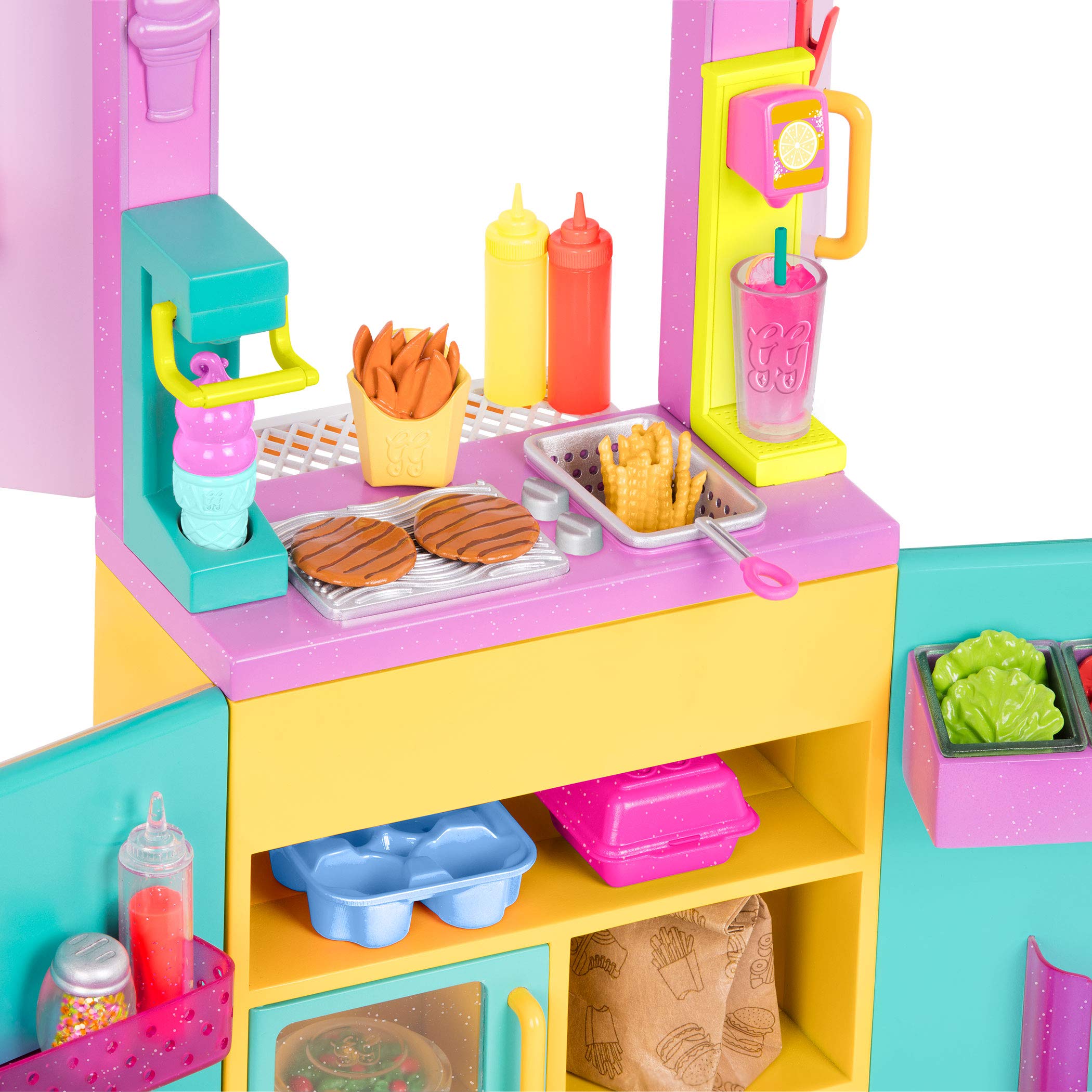 Glitter Girls Dolls by Battat GG DriveThru Window Set Deluxe Play