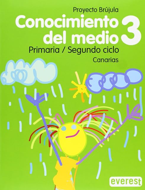 Portada de Conocimiento del Medio. 3º Primaria. Proyecto Brújula. Canarias
