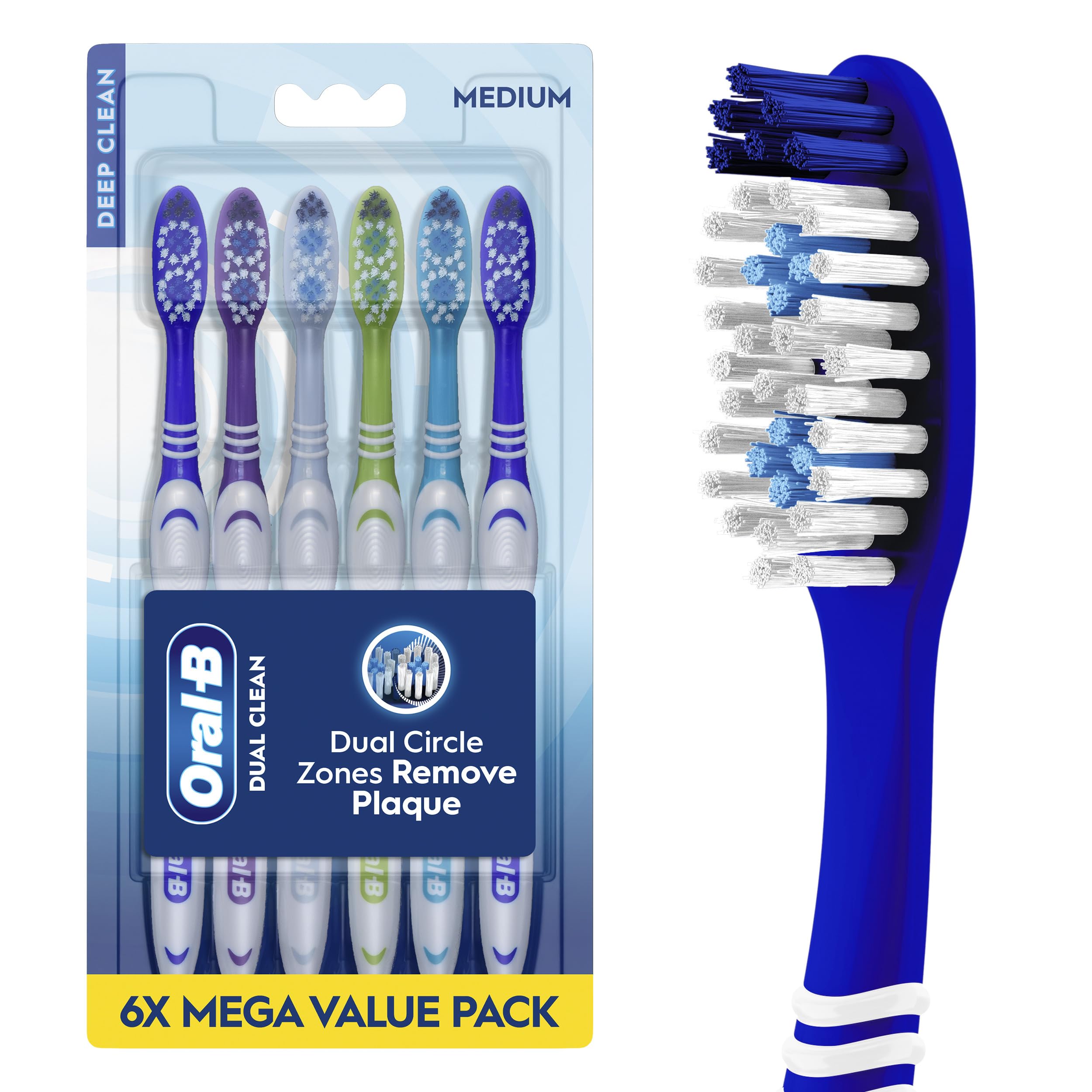 Oral-B Toothbrush Dual Clean - toothbrushes and accessories | Mubboo