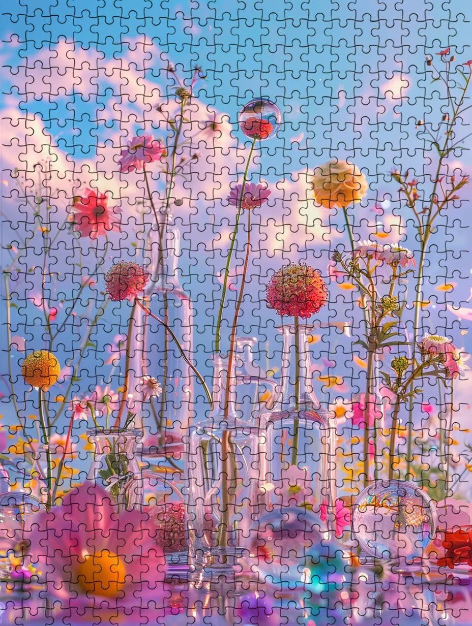 Puzzle 6000 Teile, Vase Farbe Puzzle Erwachsene 6000, Klassische Puzzles, Puzzlespiele für Die Ganze Familie, Geschicklichkeitsspiel, Mit Schöner Verpackung, Dekoration Puzzles und Geschenke FNKL3-517