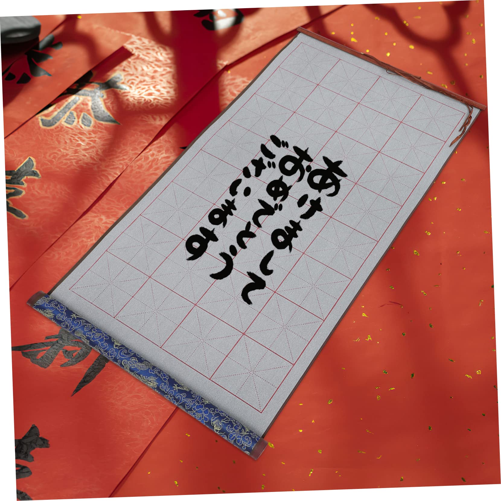 Housoutil Juego de Caligrafía Paño para Escribir Agua, Reutilizable y Portátil, para Principiantes, Práctica de Escritura y Pintura