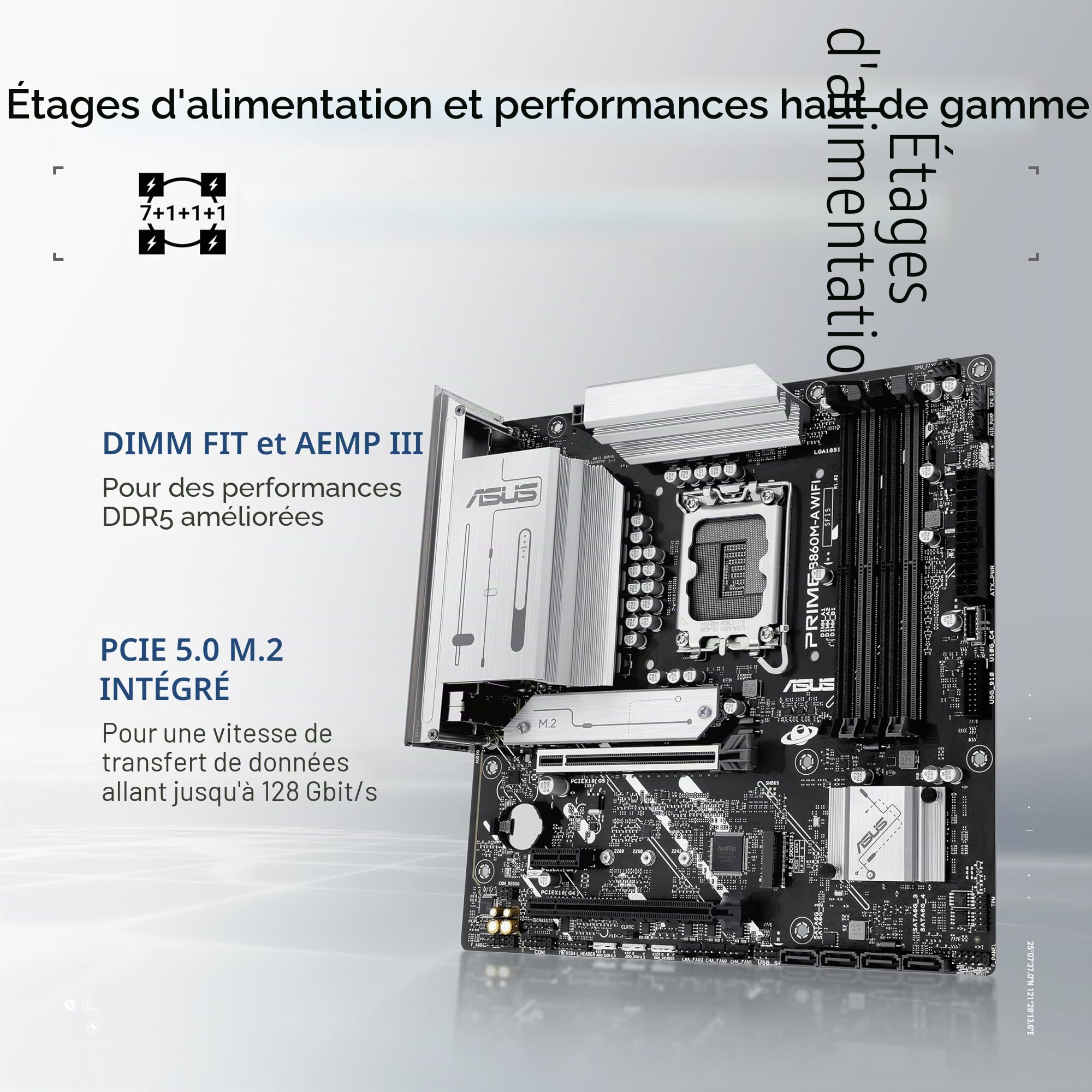 ASUS Prime B860M-A WiFi, Carte mère