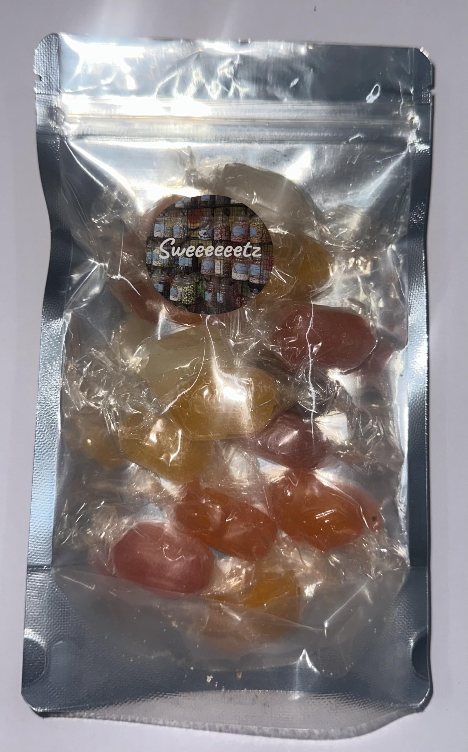 SUGAR FREE GARDEN FRUITS - Pick and Mix Sweets - 1Kg Resealable Pouch