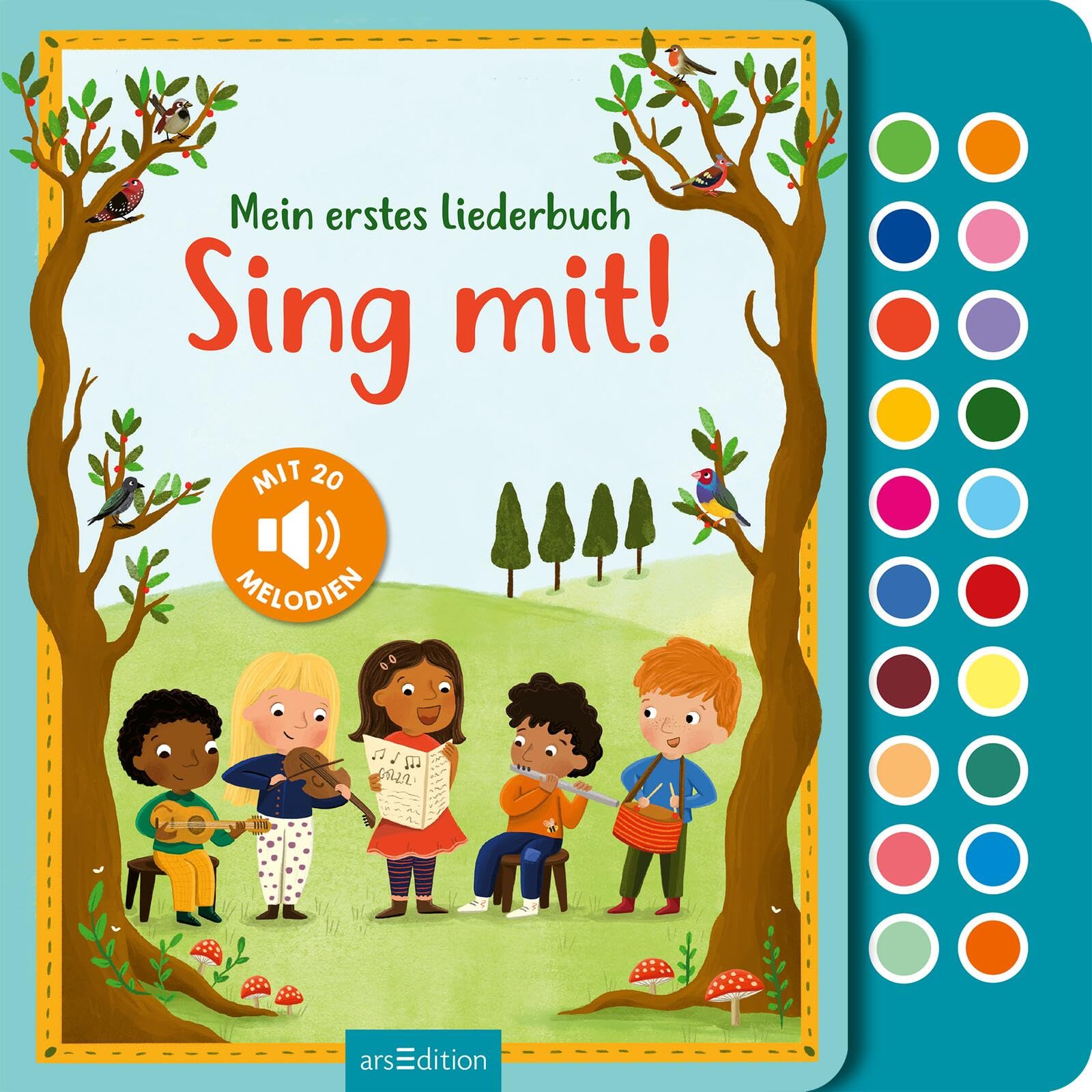 Sing mit! Liederbuch Mein erstes Liederbuch Hochwertiges Liederbuch mit 20 Melodien zum Hören und Mitsingen
