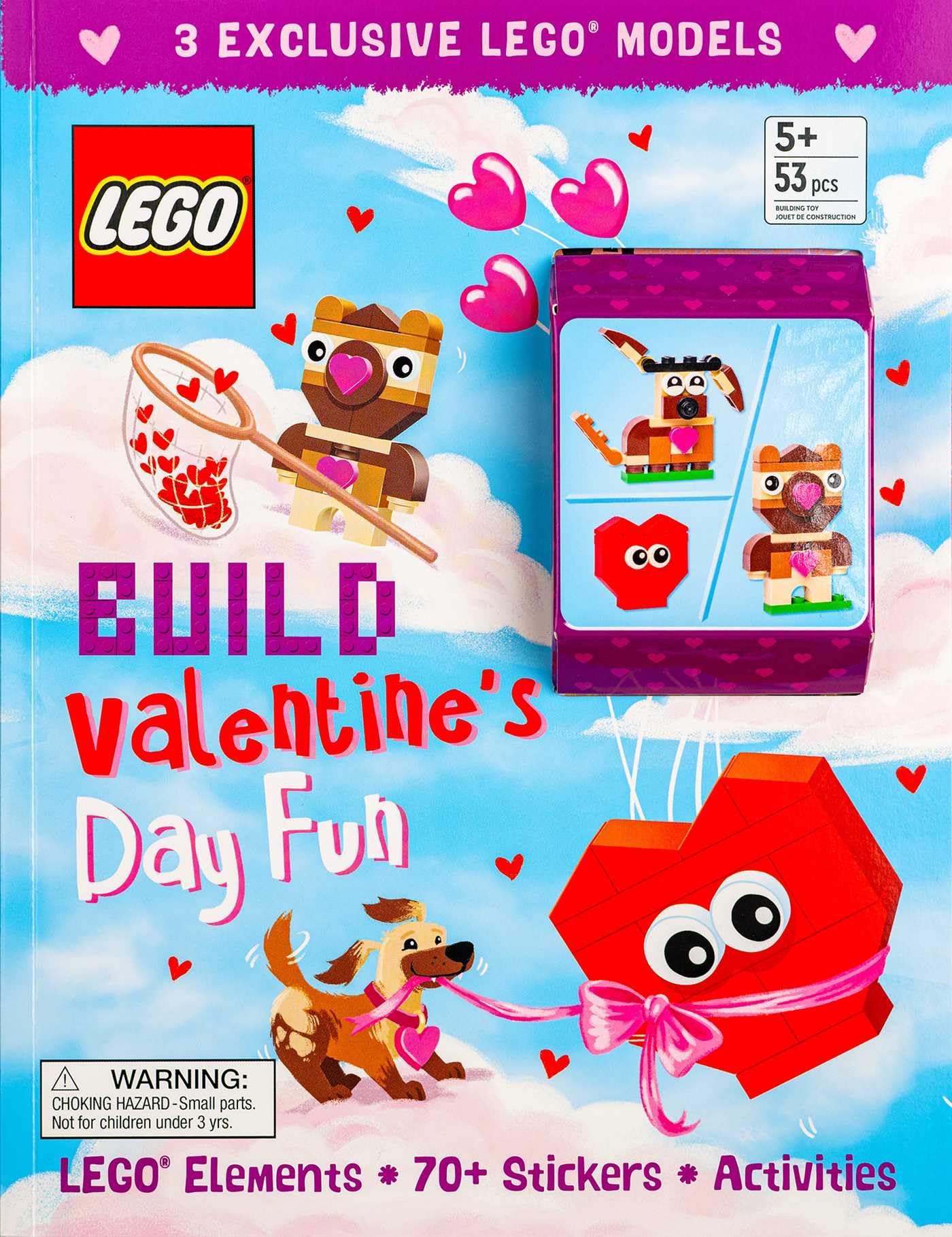 LEGO Books: Build Valentine's Day Fun! (Activity Book with Minifigure)