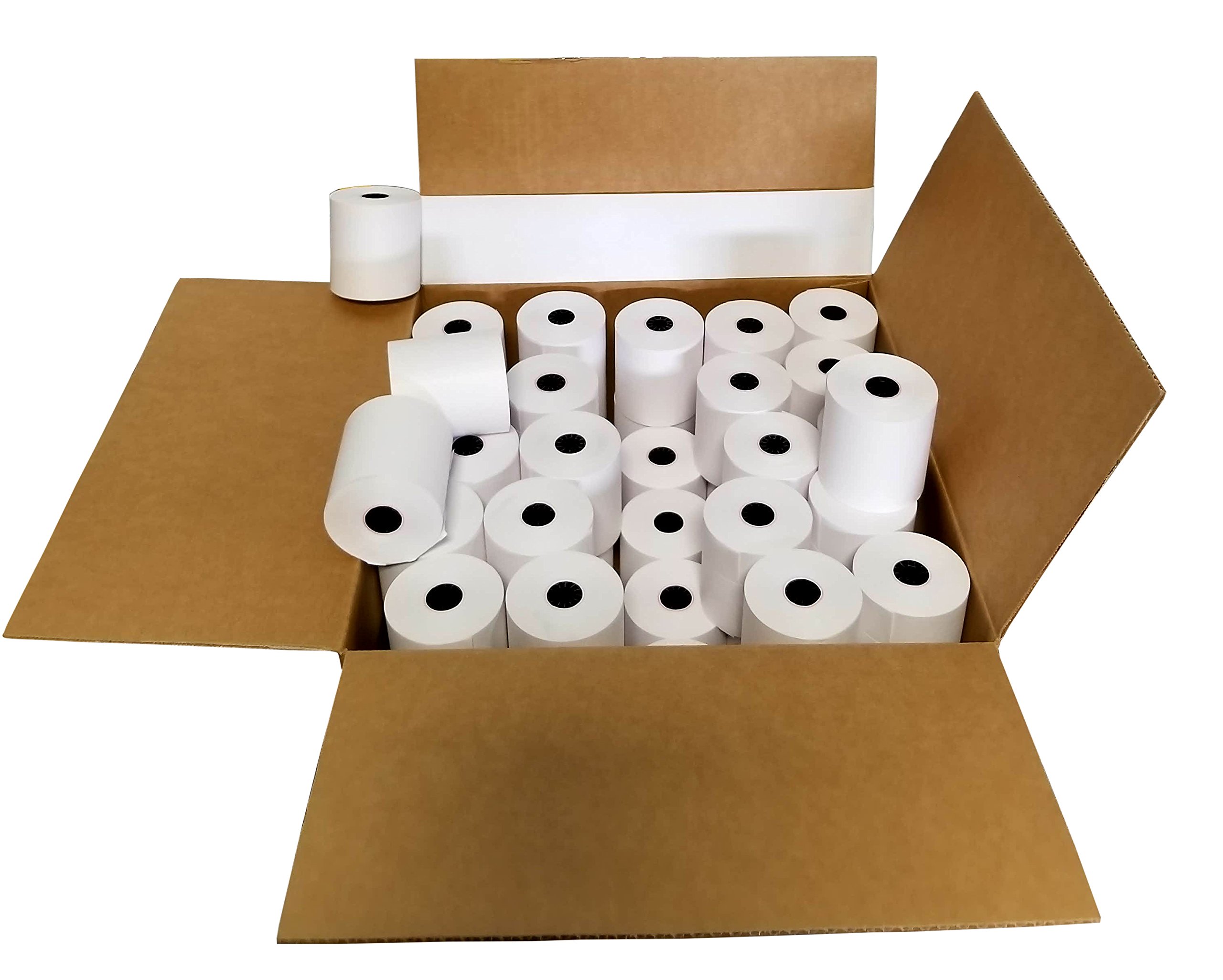 Star SP700 3" x 165' Bond (Non-Thermal) PoS Paper - 50 New Rolls.