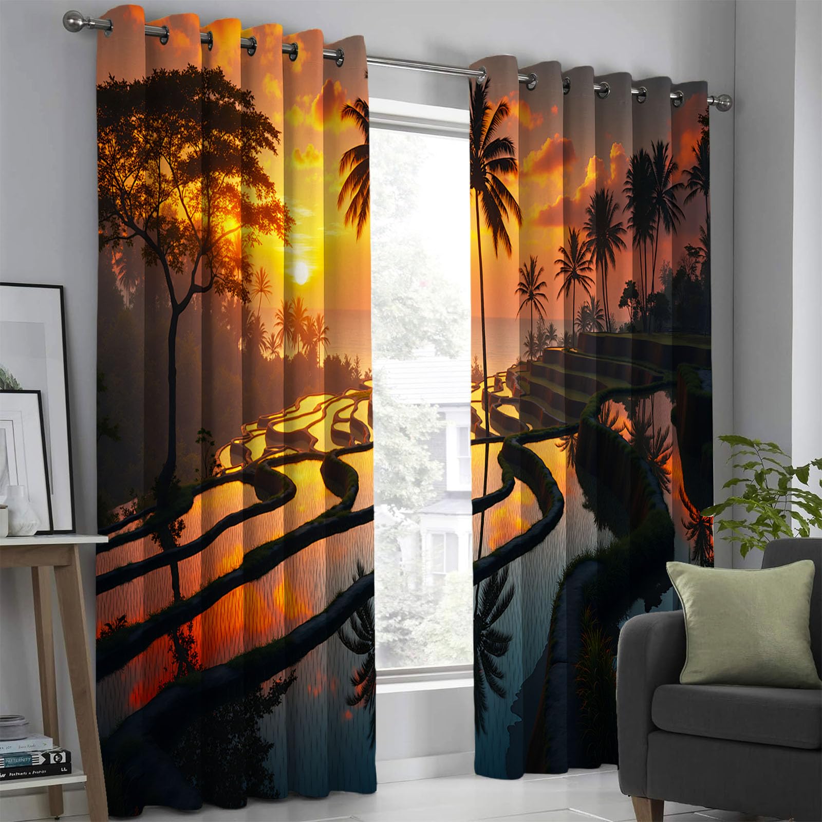 Rideaux occultants thermiques isolants anti froid contre la lumière et les courants d'air