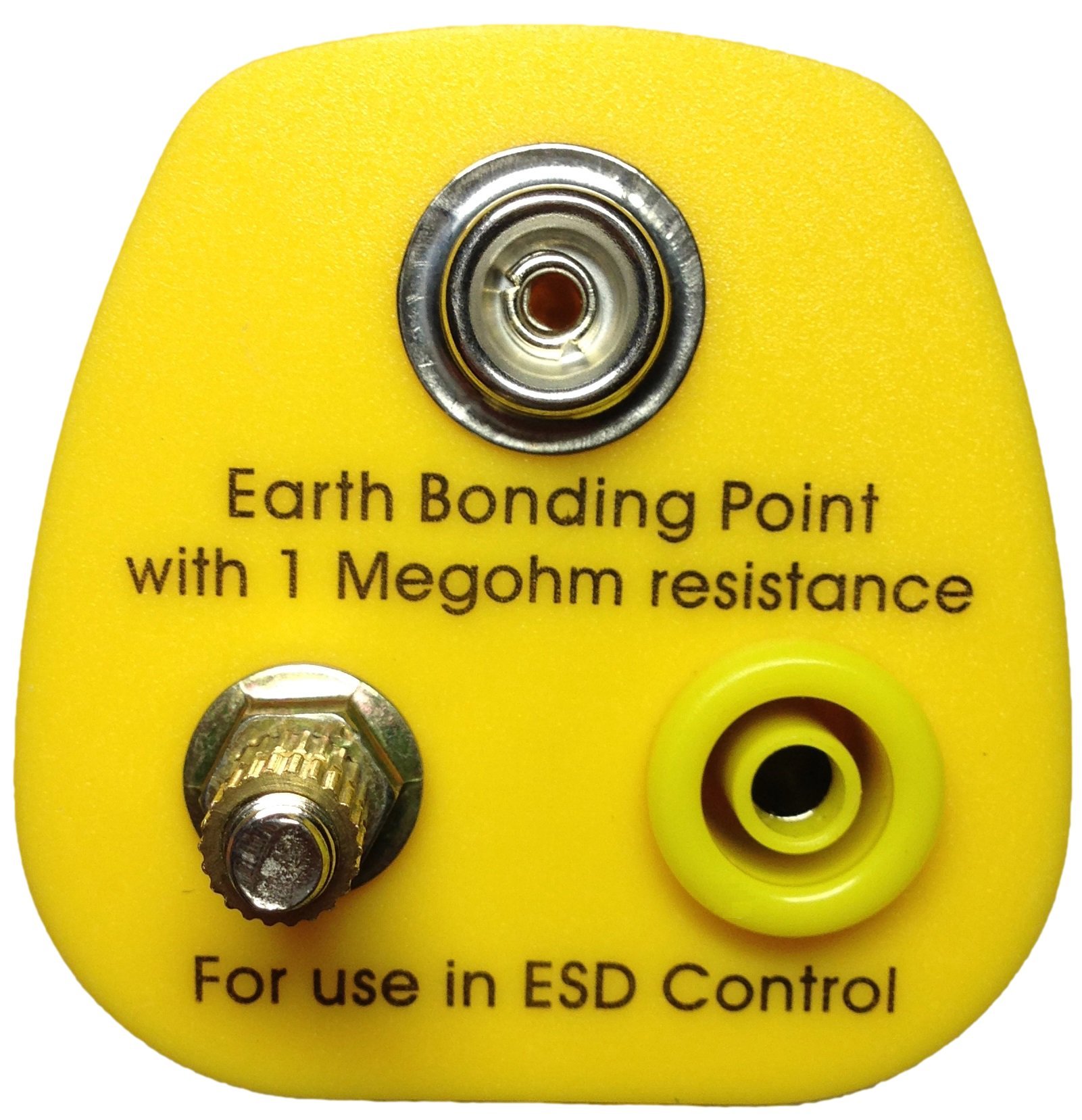 ELCOM (UK) LTD Conductive Floor/Bench Mat - Black - Hard Wearing, ESD. (Earthing Plug & Cord)