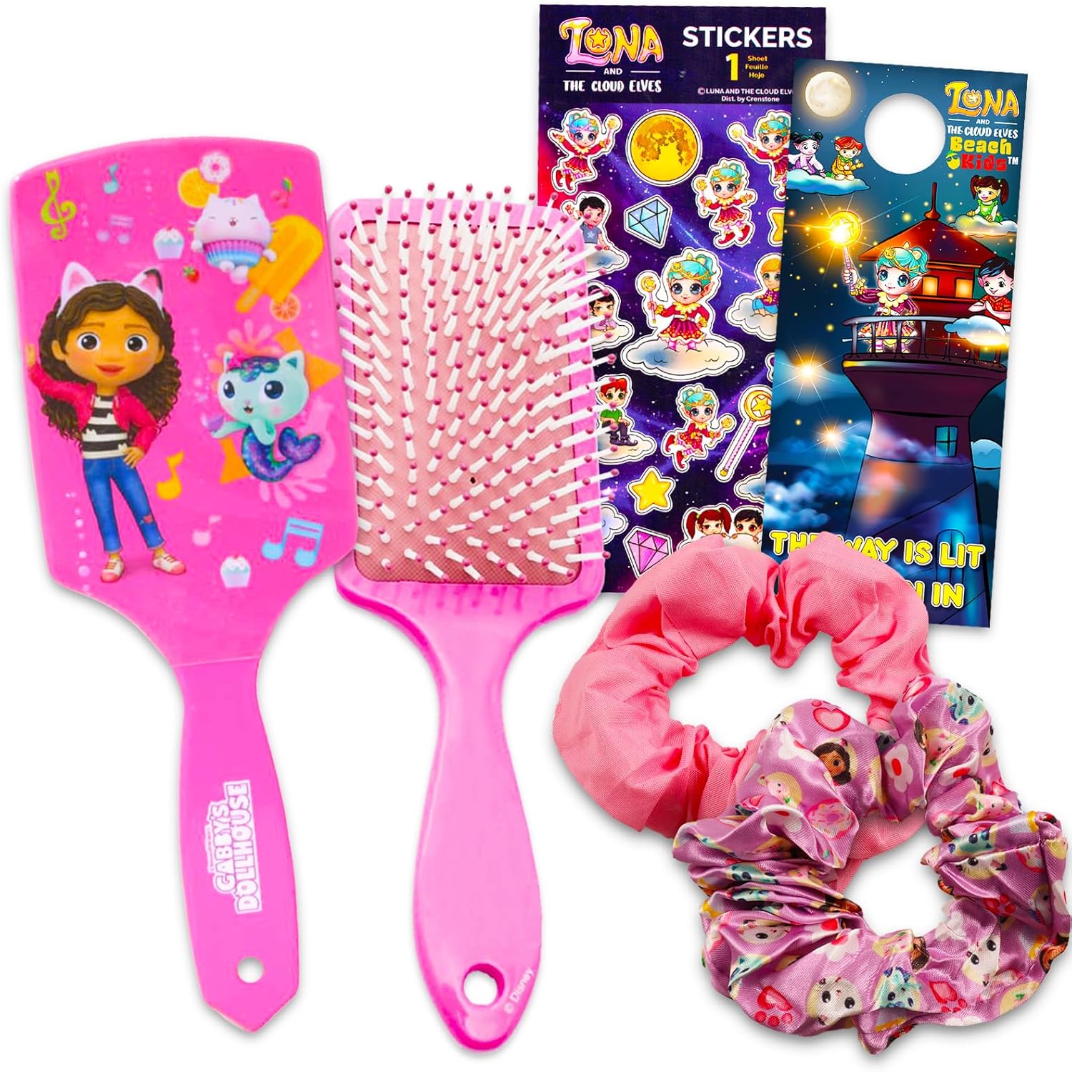 Gabby's Dollhouse Hair Accessories Set for Kids Bundle