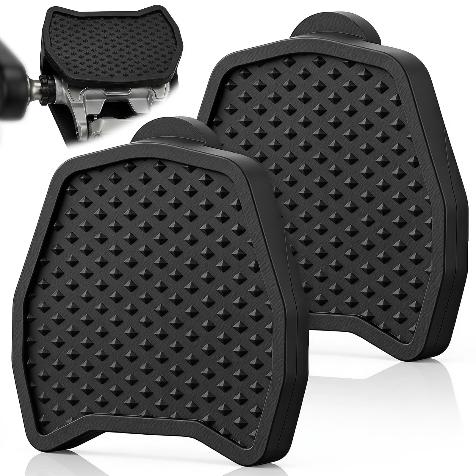 2 Stück SPD-SL Pedal Platte für Shimano Klickpedale