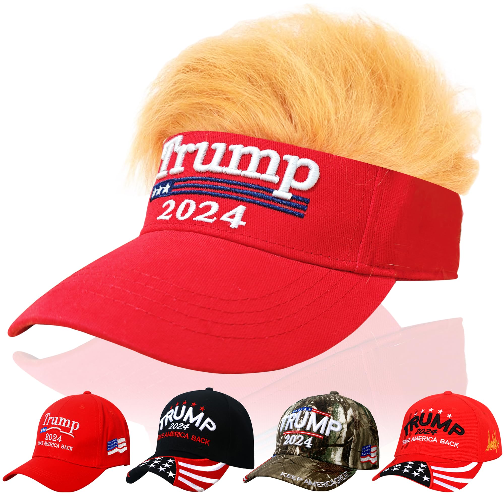 LYDTICKLYDTICK Trump Hat 2024 MAGA Hat Trump Merchandise Gifts Take America Back Make America Great Again Embroidery Baseball Cap