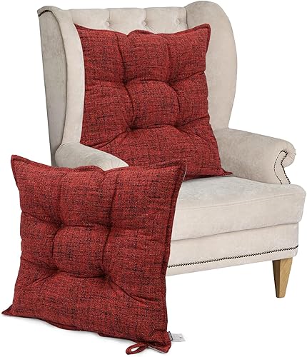 Miniatura 7 de SINSOSSO - Cojín de lino para sentarse y sentarse, cojines cuadrados grandes de 22 pulgadas, antideslizantes, lavables, para yoga, interiores, color