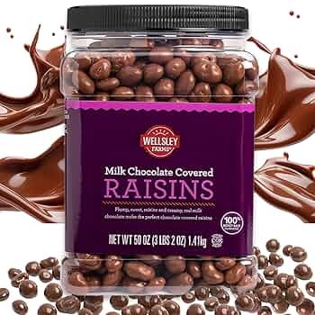 Golden Sunrise Foods Milk Chocolate Raisins 75G
