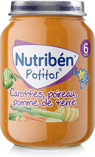 Nutriben Potitos Carottes Poireau Pomme De Terre Alimentation Pour Bebe Des 6 Mois 190 G Amazon Fr Epicerie Nutriben Potitos Carottes Poireau Pomme De Terre Alimentation Pour Bebe Des 6 Mois 190 G Amazon Fr Epicerie