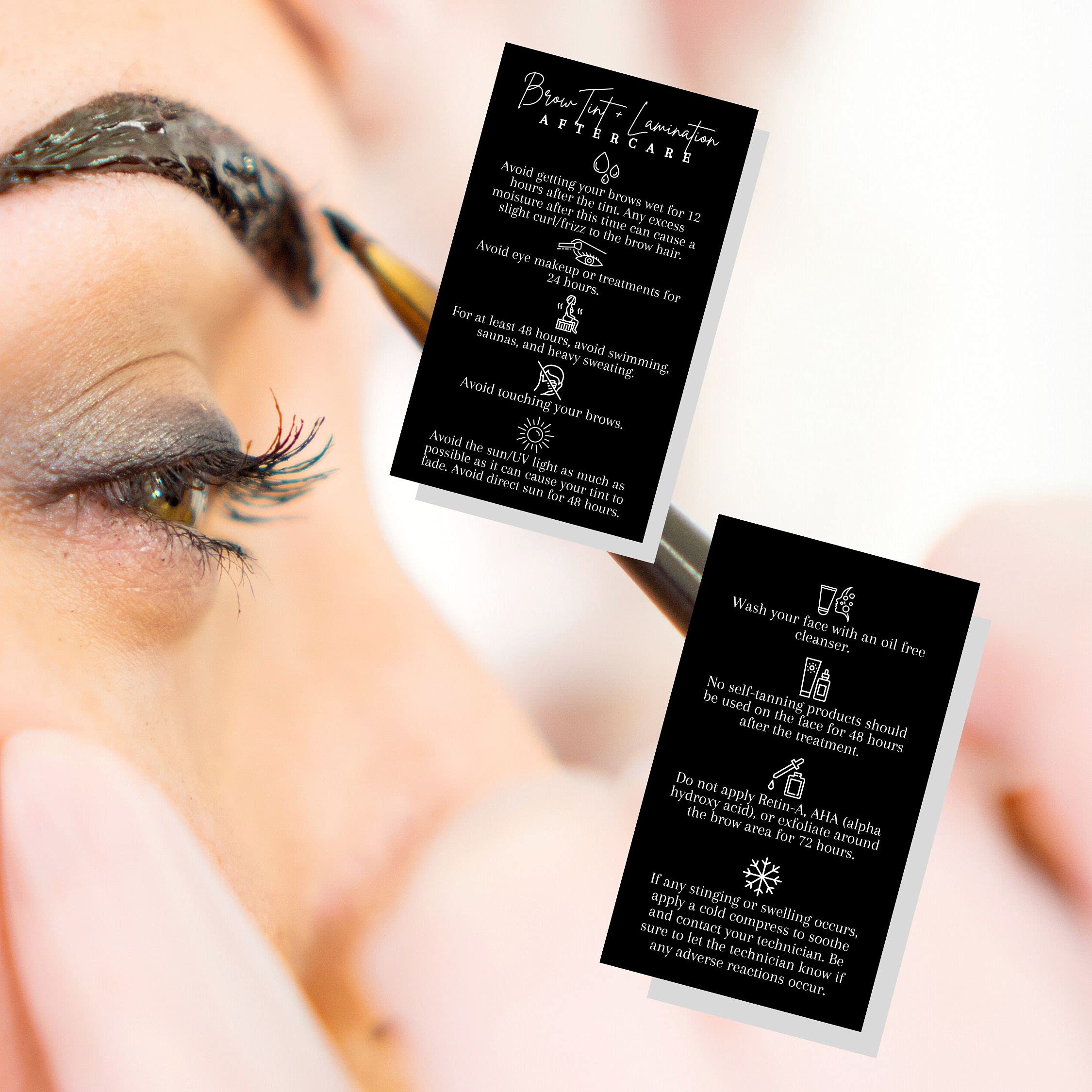 キュート モダン 眉 ラミネート アフターケアカード/55枚パック 名刺サイズ 眉ラミネーション アフターケアカード 予約後リマイン ラブ・ライナー×美容クリエイター 水越みさと監修第２弾 アイブロウマスカラが数量限定で発売！ | Love Liner(ラブ・ライナー)  オフィシャルサイト