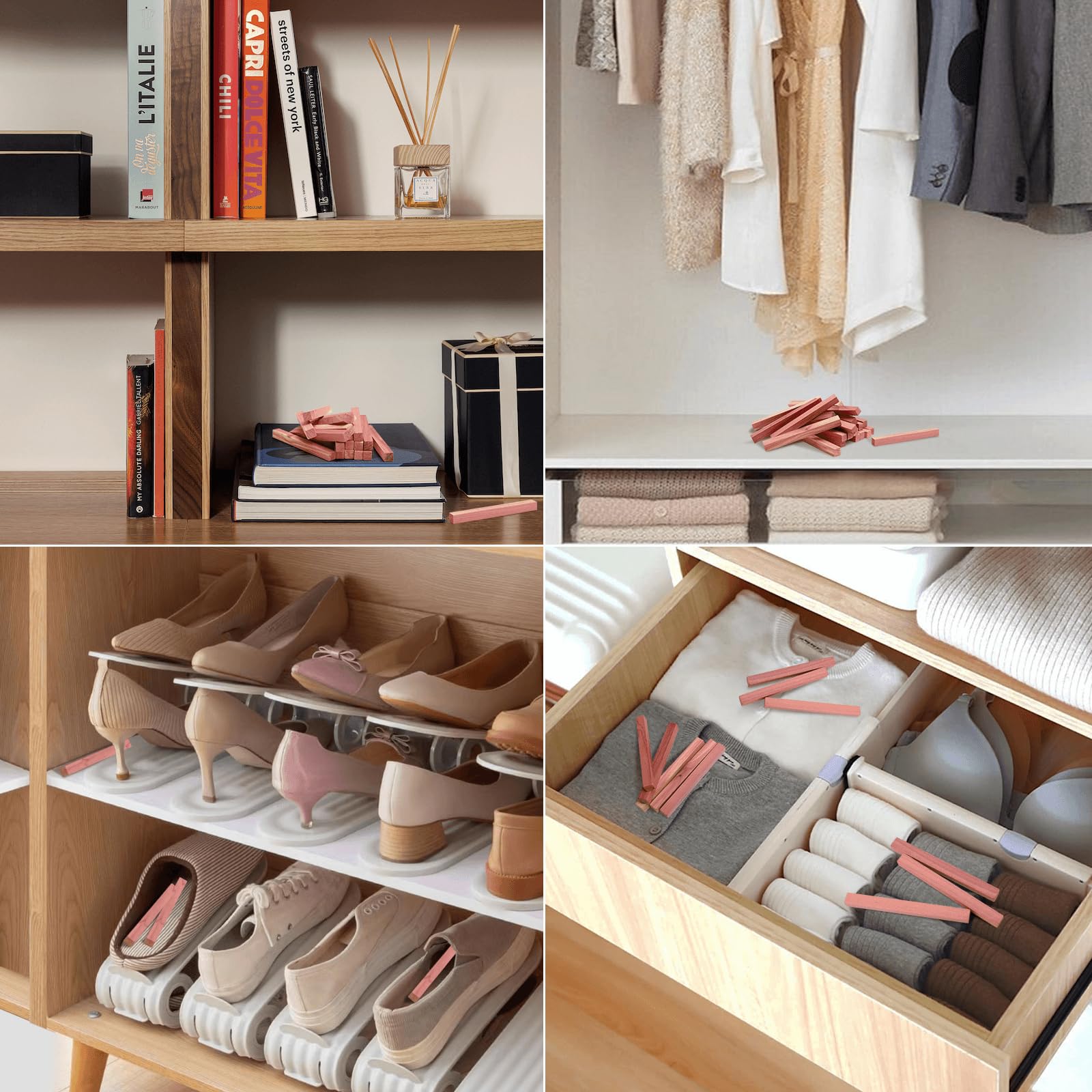Cedar Blocks For Closets Cedar Blocks & Rings For Clothes Storage