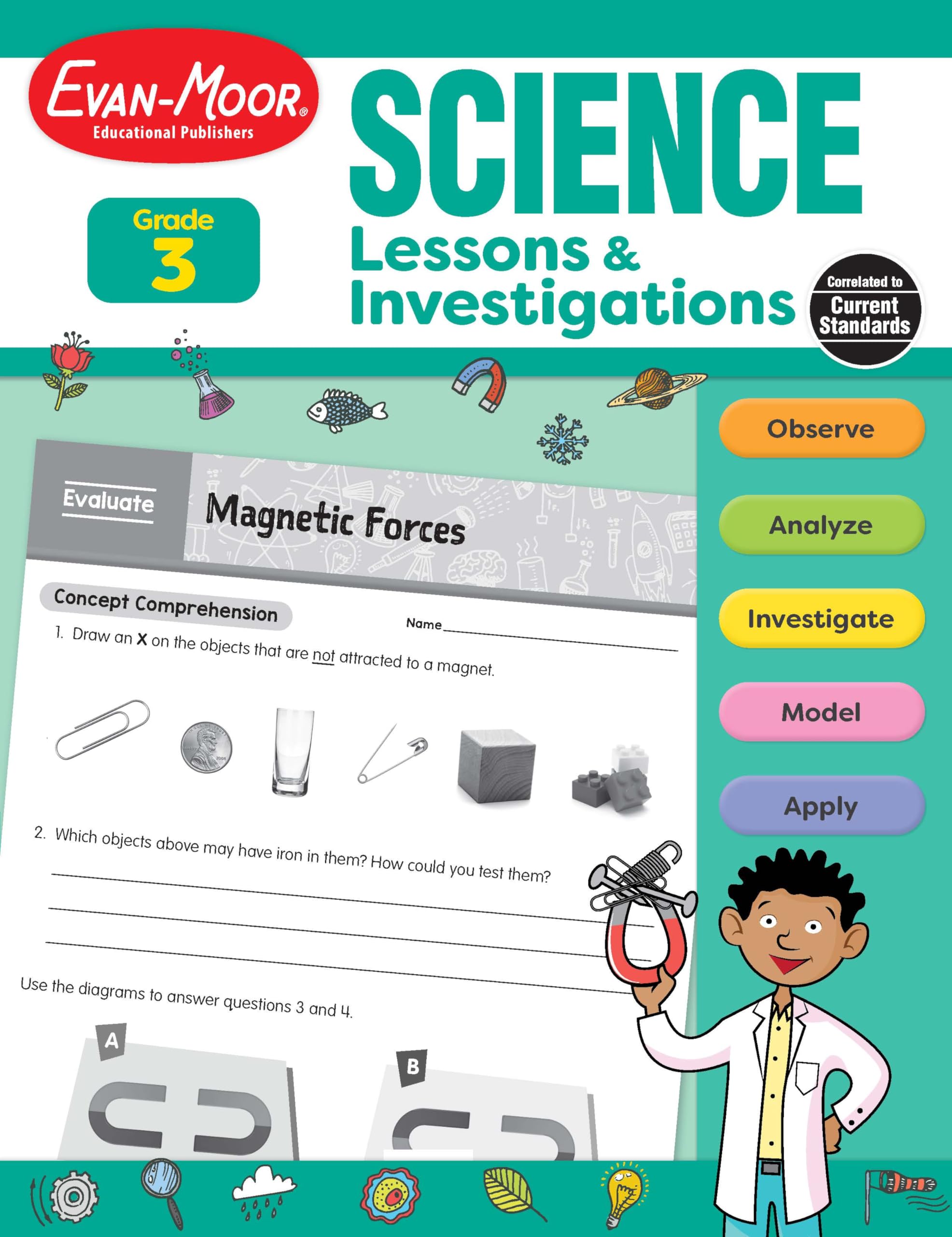 SCIENCE LESSONS & INVESTIGATIONS GR3 Paperback – Teacher's Edition, 1 January 2020